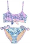 Shade Critters Girls Periwinkle Paisley Bikini Swimsuit | HONEYPIEKIDS | Kids Boutique Clothing