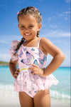 Shade Critters Infant to Youth Girls Organza Sleeve Butterfly Swimsuit & Tutu | HONEYPIEKIDS 