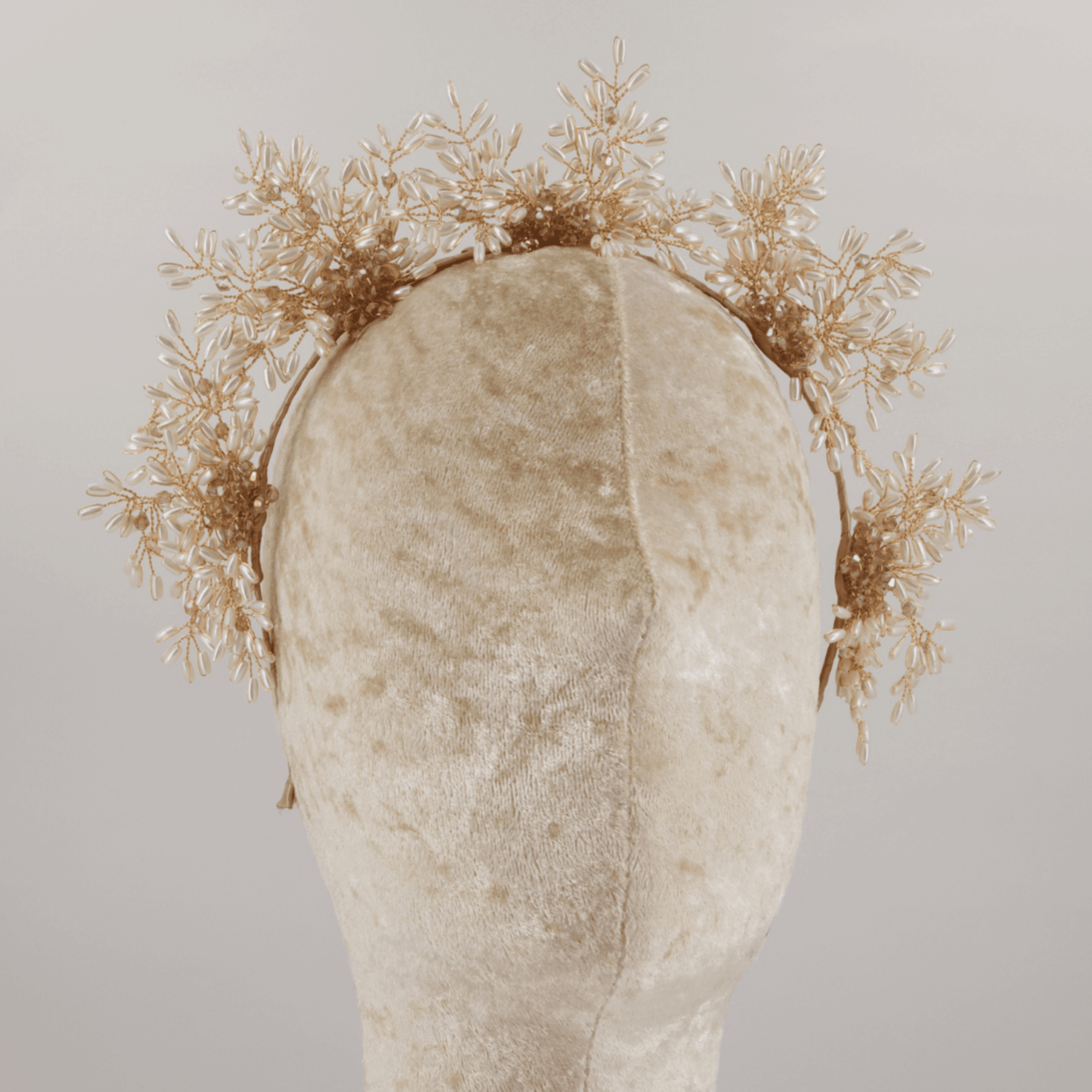 Sienna Likes To Party Girls The Tivona Pearl and Crystal Crown Headband | HONEYPIEKIDS 