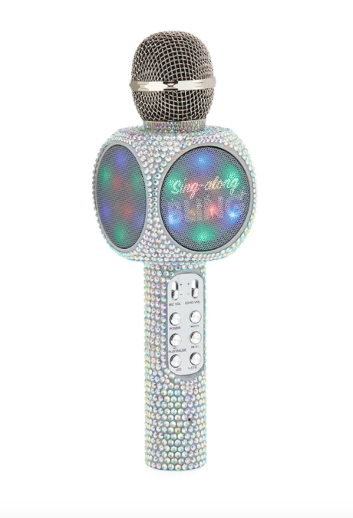 Sing-Along LED Light Bling Karaoke Microphone- 3 COLORS | HONEYPIEKIDS 