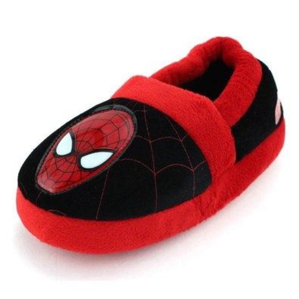Spiderman Logo Slip On Slippers | HONEYPIEKIDS | Kids Boutique Clothing