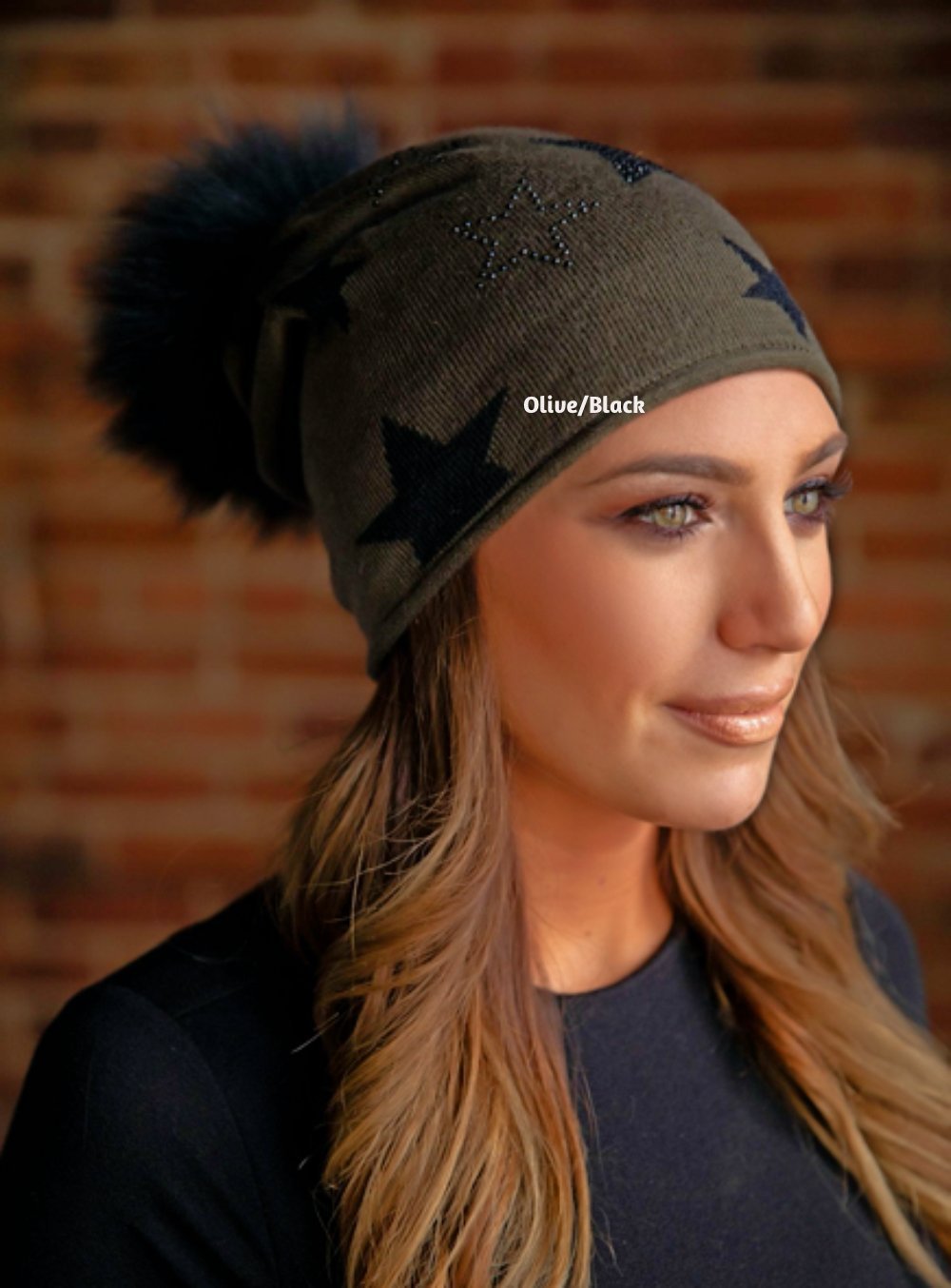 Stardaze Cashmere Kids and Adults Fur Pom Hats | HONEYPIEKIDS 