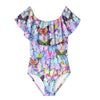 Stella Cove Baby & Youth Girls 1000 Butterflies Draped One Piece Swimsuit | HONEYPIEKIDS 