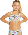 Stella Cove Girls MORE Butterflies Bandeau Bikini Swimsuit | HONEYPIEKIDS | Kids Boutique Clothing