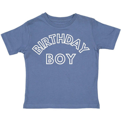 Sweet Wink Boys Indigo BIRTHDAY BOY S/S Shirt | HONEYPIEKIDS | Kids Boutique Clothing