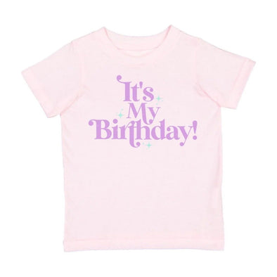 Sweet Wink Girls Ballet Pink IT'S MY BIRTHDAY S/S Shirt | HONEYPIEKIDS | Kids Boutique Clothing