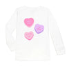Sweet Wink Girls BE MINE Hearts Long Sleeve Shirt | HONEYPIEKIDS | Kids Boutique Clothing