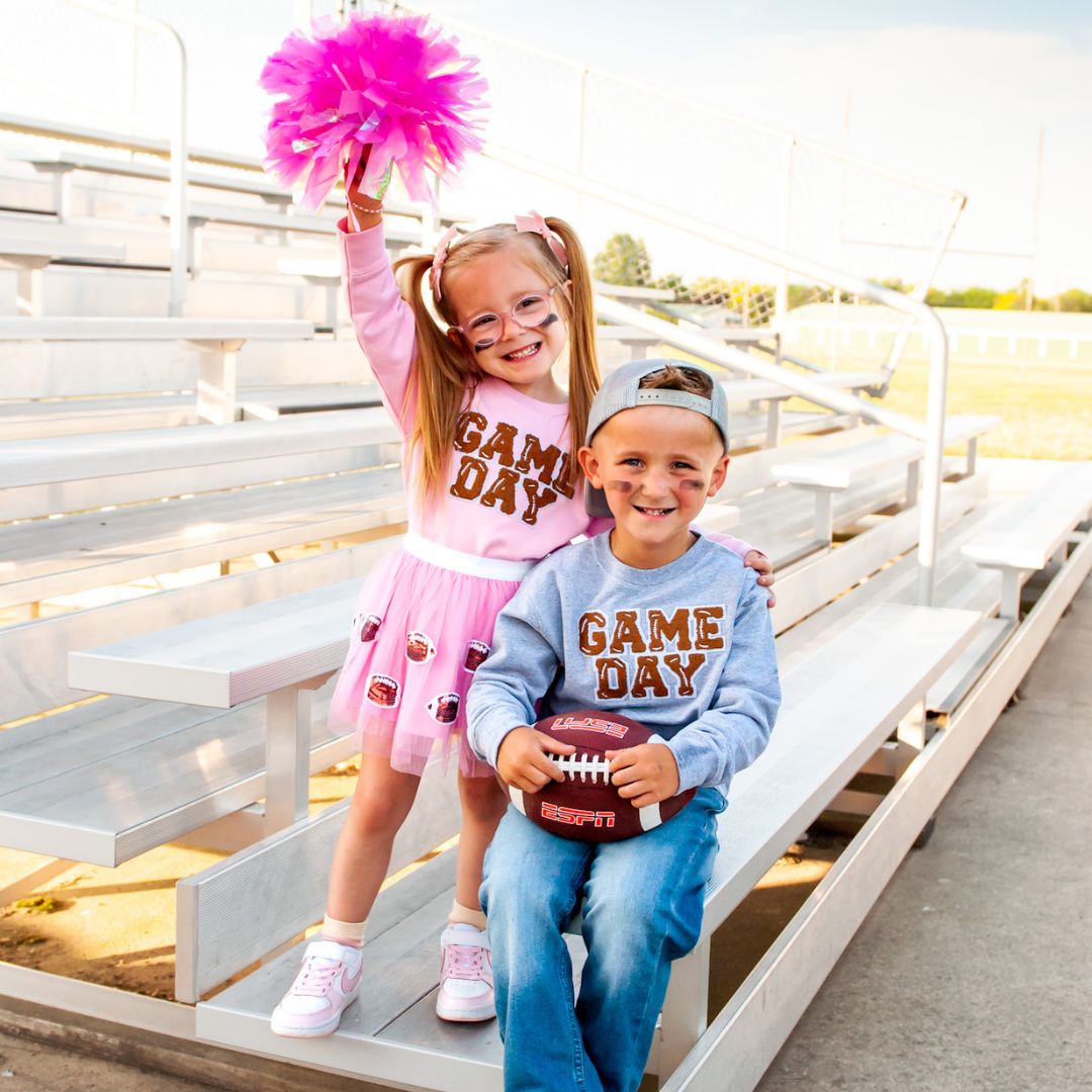 Sweet Wink Girls Pink Football Tutu Skirt | HONEYPIEKIDS 