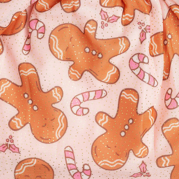 HONEYPIEKIDS | Sweet Wink Girls Gingerbread Christmas Tutu Skirt