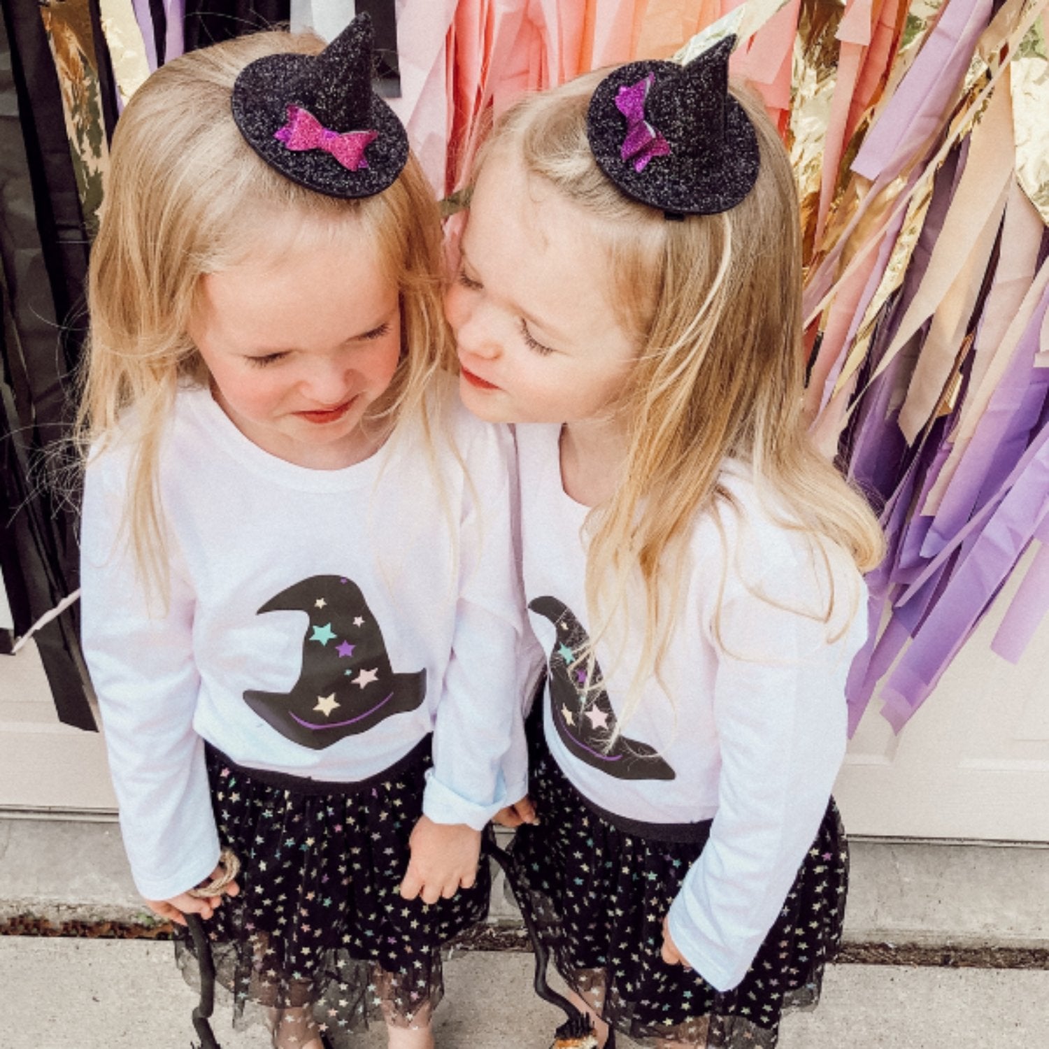 Sweet Wink Girls Halloween Mystical Witch Hat L/S Shirt | HONEYPIEKIDS 
