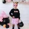 HONEYPIEKIDS | Sweet Wink Girls Halloween Treats Patch Sweatshirt