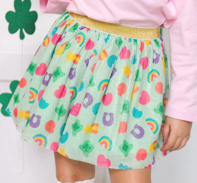 Sweet Wink Girls LUCKY CHARM St Patricks Day Tutu Skirt | HONEYPIEKIDS | Kids Boutique Clothing