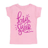 Sweet Wink Girls Pink BIG SISTER S/S Shirt | HONEYPIEKIDS | Kids Boutique Clothing