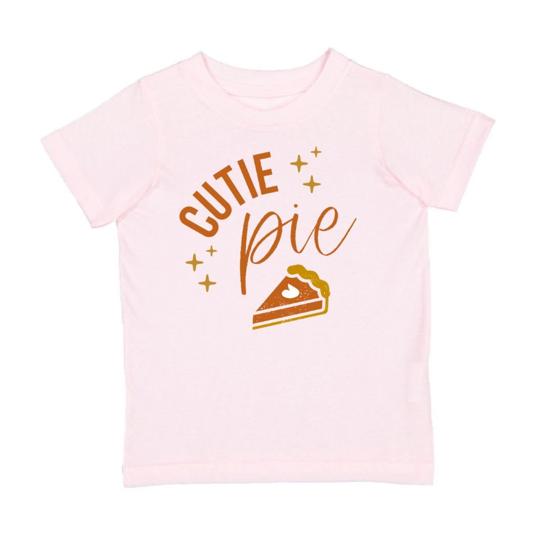 Sweet Wink Girls Pink CUTIE PIE Thanksgiving s/s Shirt | HONEYPIEKIDS 