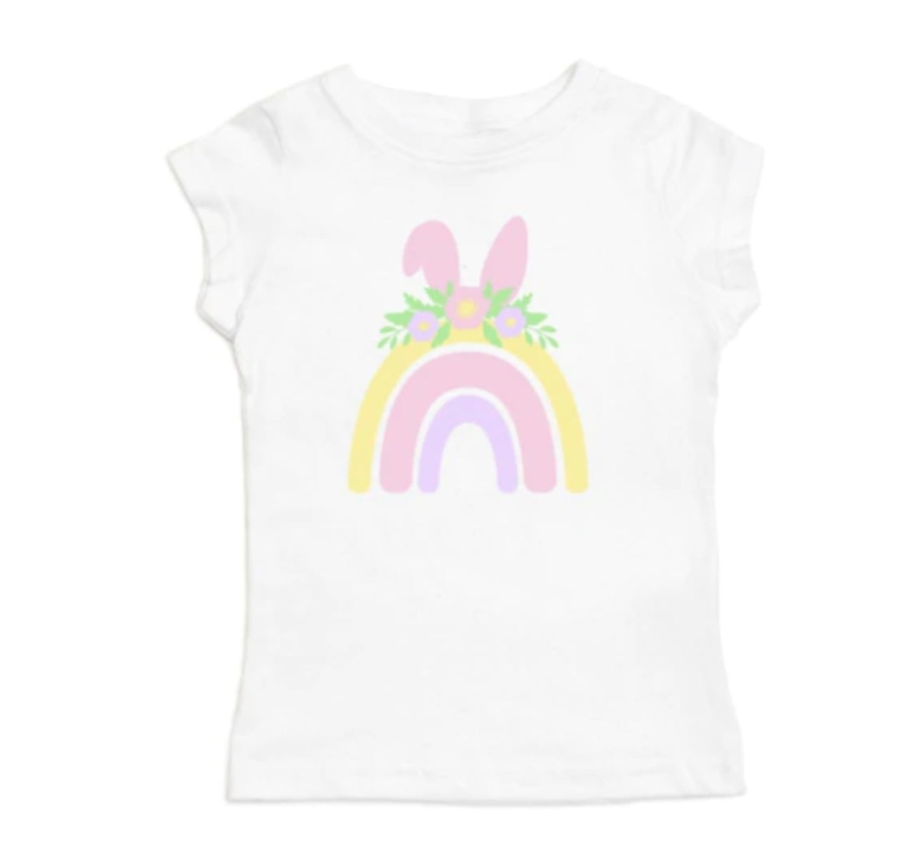 Sweet Wink Girls RAINBOW BUNNY S/S Shirt | HONEYPIEKIDS 