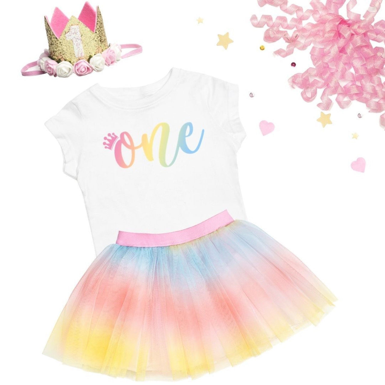 Sweet Wink Girls White BIRTHDAY AGE S/S Shirt - One to Three | HONEYPIEKIDS 