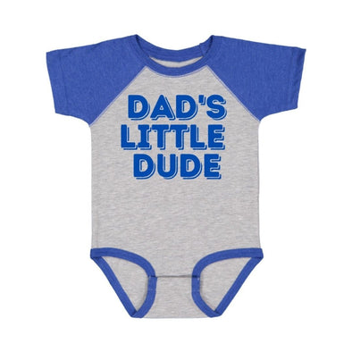 Sweet Wink INFANT Boys DADS LIL DUDE S/S Bodysuit | HONEYPIEKIDS | Kids Boutique Clothing