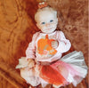 Sweet Wink Infant Girls Pumpkin Flower L/S Bodysuit | HONEYPIEKIDS | Kids Boutique Clothing
