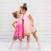 Sweet Wink Infant to Youth Girls Gold Blush Sequin Dress | HONEYPIEKIDS 