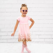 Sweet Wink Infant to Youth Girls Gold Blush Sequin Dress | HONEYPIEKIDS 
