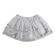 Sweet Wink Infant to Youth Girls Silver Sequin Tutu Skirt | HONEYPIEKIDS 