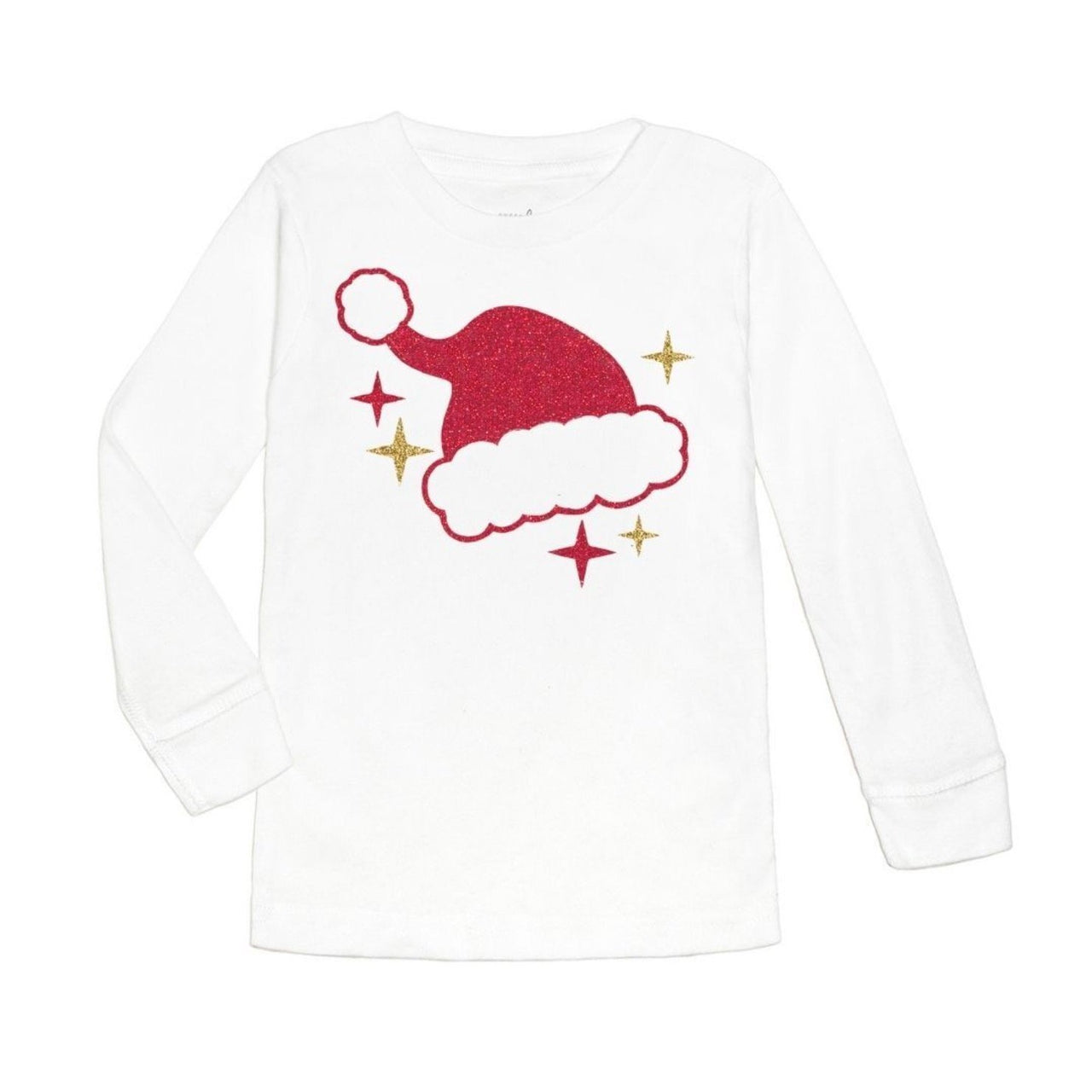 Sweet Wink Girls SANTA HAT L/S Shirt | HONEYPIEKIDS 