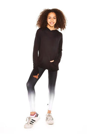 Terez Girls Black Ombre Leggings | HONEYPIEKIDS 