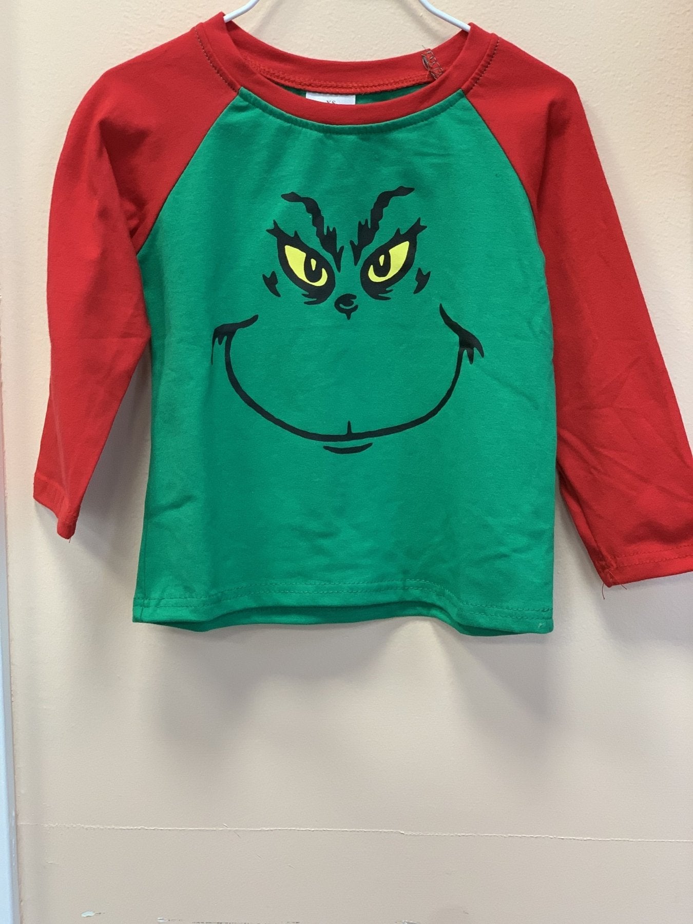 The Grinch Long Sleeve Shirt | HONEYPIEKIDS 