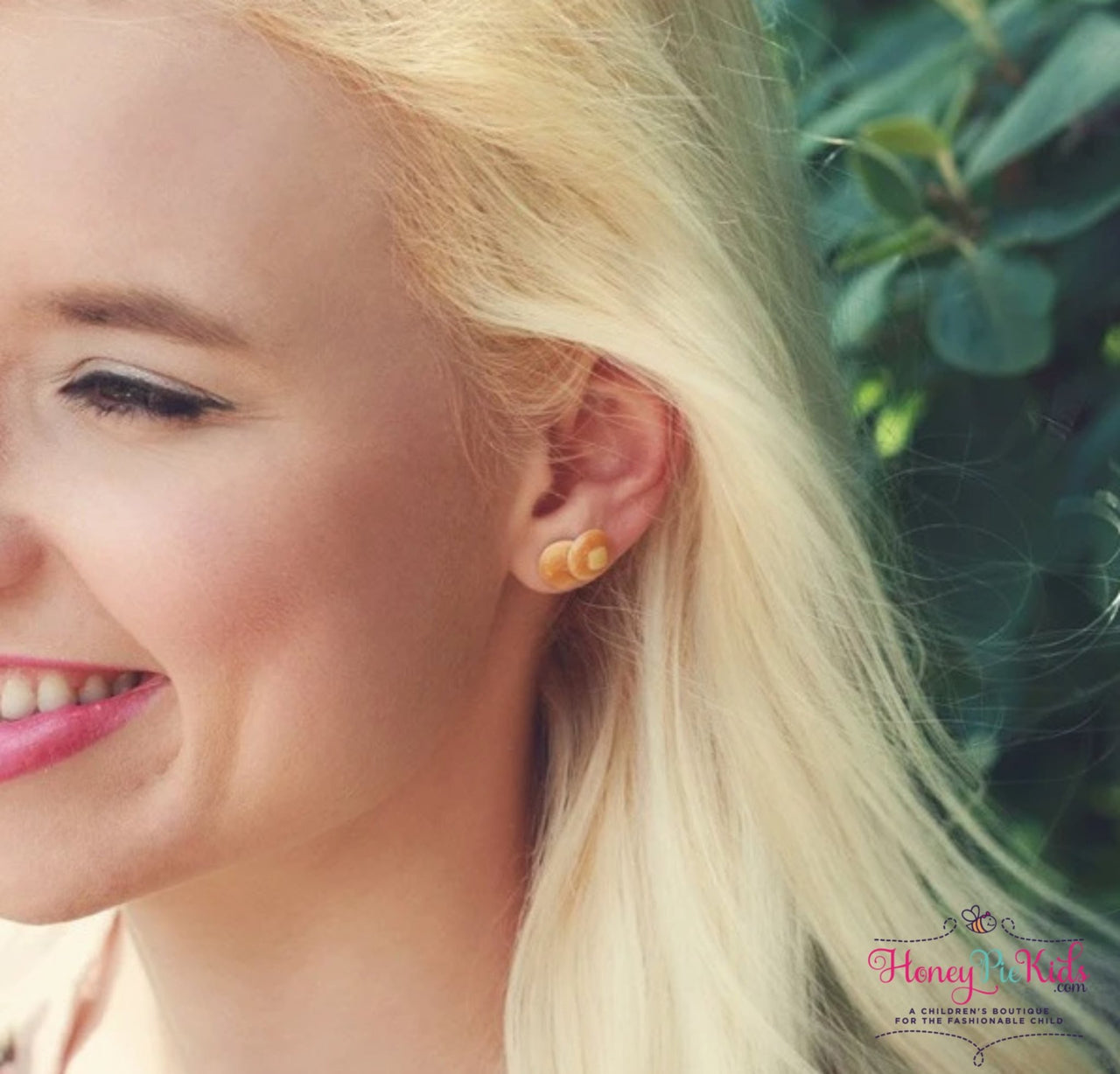 Tiny Hands Scented Pancake Stud Earrings | HONEYPIEKIDS 