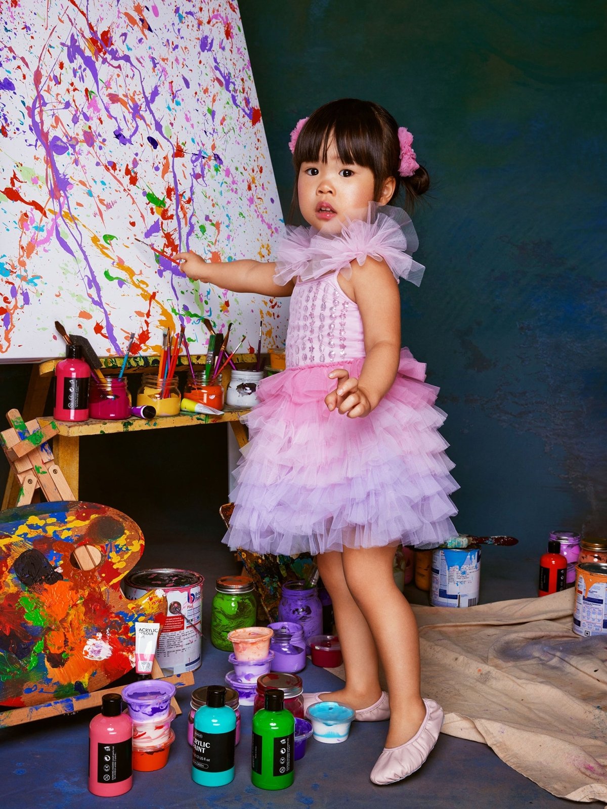 Tutu Du Monde Baby BrushWork Tutu Dress | HONEYPIEKIDS 