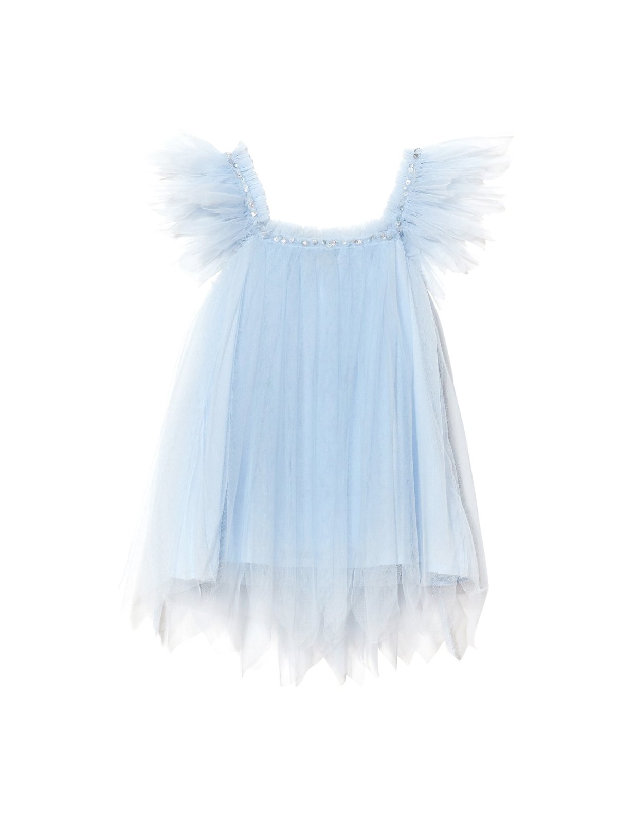 blue dress for baby girl Light Blue Girl Tutu Skirt, Ballet Dance Costume, ships Fast