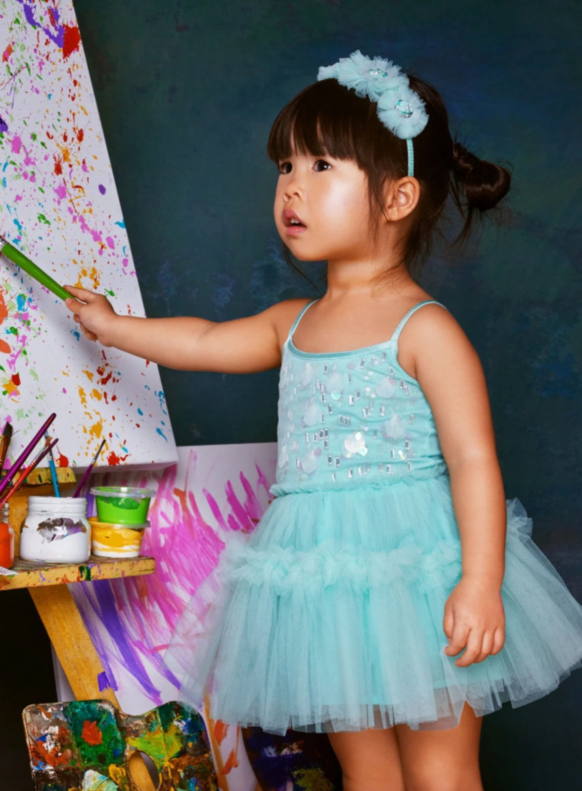 Tutu Du Monde Baby Mixed Media Tutu Dress | HONEYPIEKIDS 