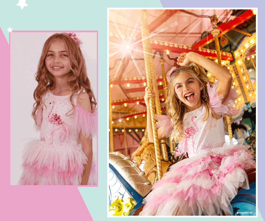 sachin and babi light blue dress Barbie - Brandclub main image 1