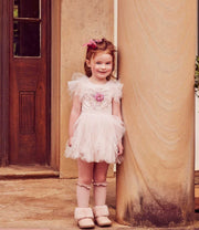 Tutu Du Monde Baby English Rose Tutu Dress | HONEYPIEKIDS 