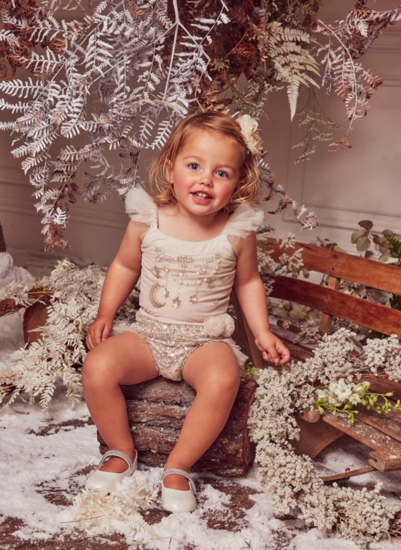 Tutu Du Monde Baby Girls Celestial Bunting Onesie | HONEYPIEKIDS 