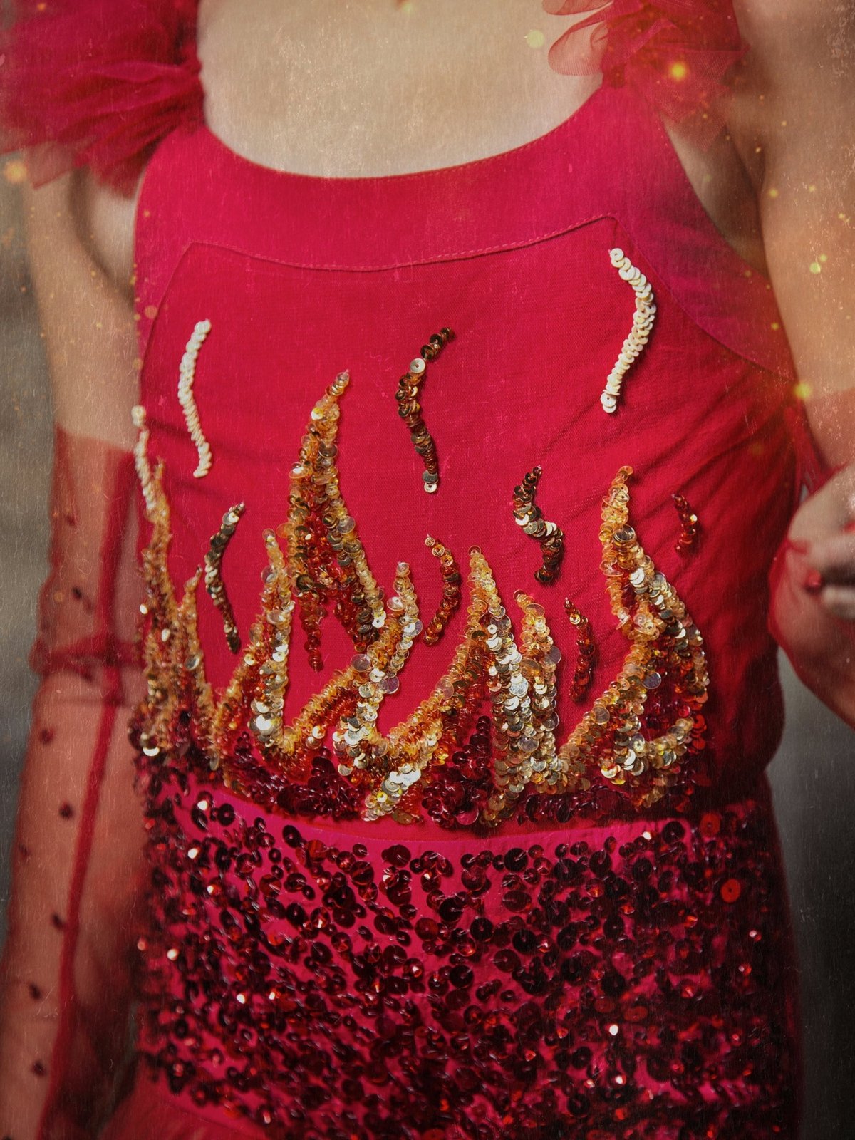 Tutu Du Monde Bebe Infant Halloween FIERY Onesie | HONEYPIEKIDS 