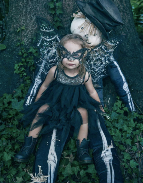 Tutu Du Monde Bebe Infant Halloween Venom Tulle Dress | HONEYPIEKIDS | Kids Boutique Clothing