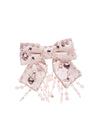 Tutu Du Monde Crystal Dreams Hair Clip In Porcelain Pink | HONEYPIEKIDS | Kids Boutique Clothing