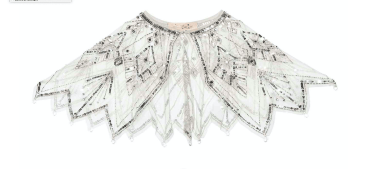 Tutu Du Monde Diamond Skies Cape In Milk | HONEYPIEKIDS 