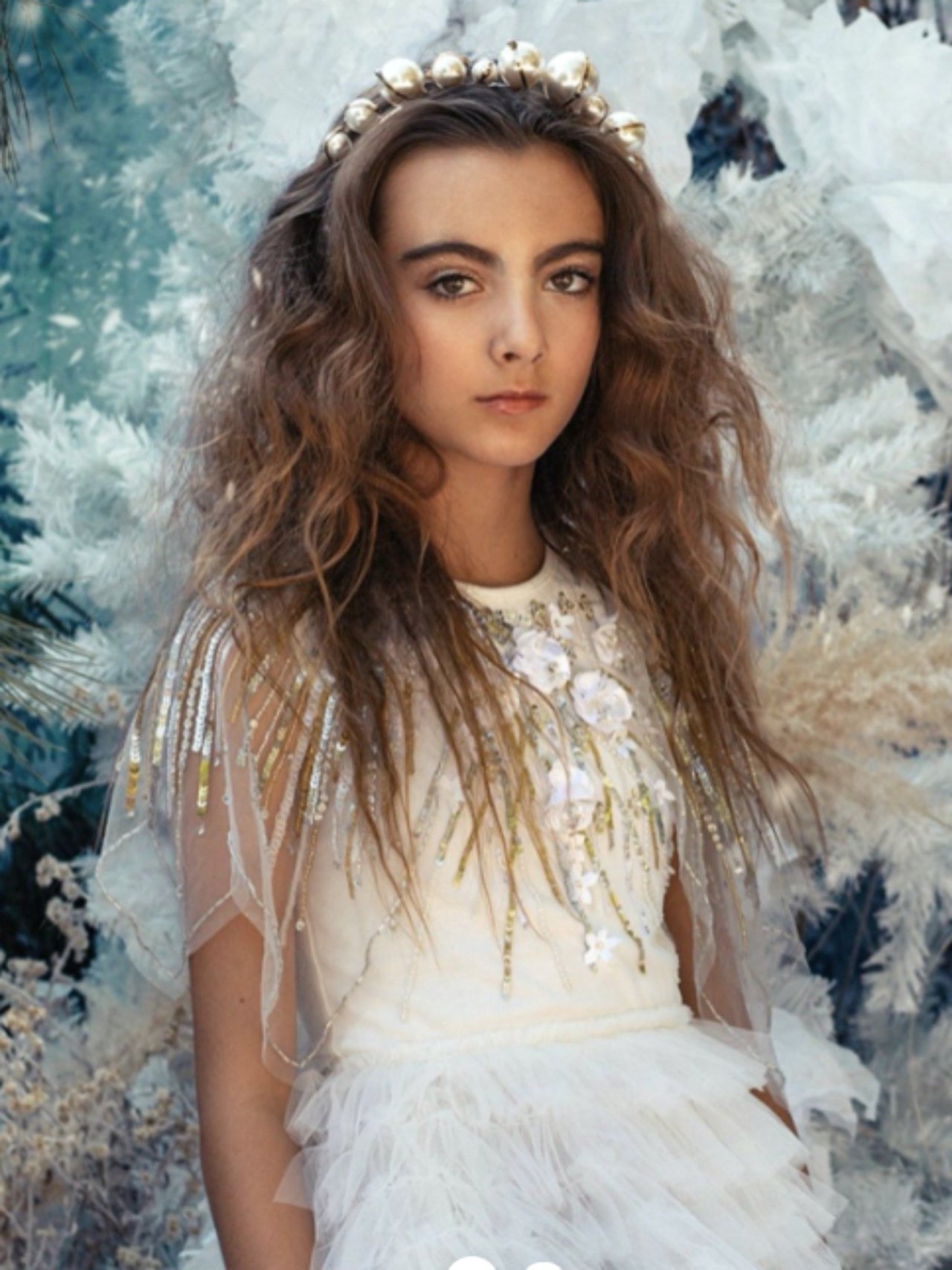 Tutu Du Monde Fireworks Cape In Milk | HONEYPIEKIDS 