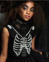 Tutu Du Monde Girls Black Halloween Deadly Thorn Choker | HONEYPIEKIDS | Kids Boutique Clothing