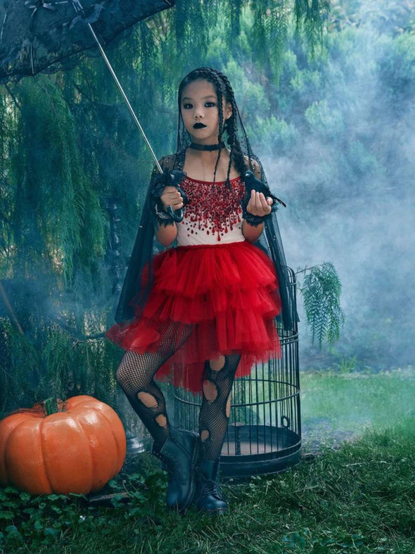 Tutu Du Monde Girls Halloween Blood Thirsty Tutu Dress | HONEYPIEKIDS | Kids Boutique Clothing