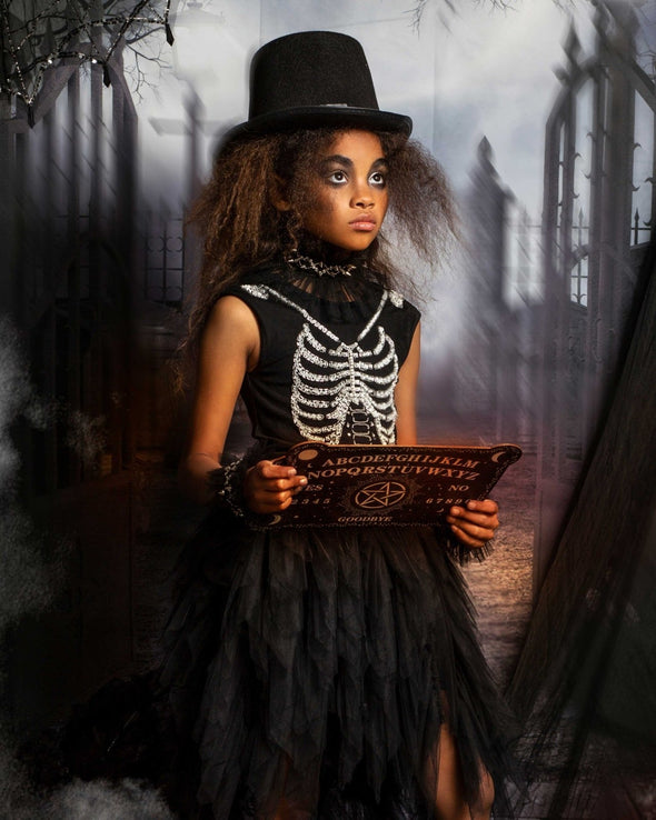 Tutu Du Monde Girls Halloween BONE TO BE WILD Tutu Dress | HONEYPIEKIDS | Kids Boutique Clothing