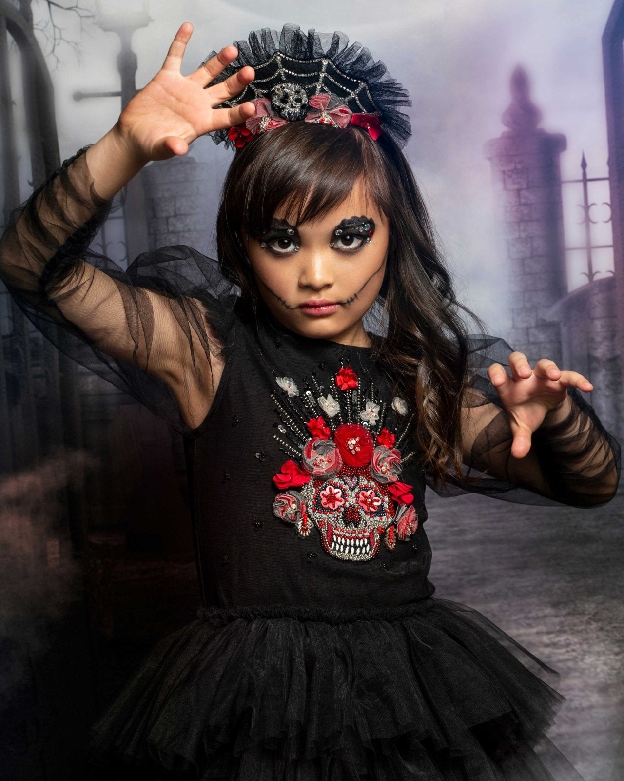 Tutu Du Monde Halloween MALVADA Tutu Dress | HONEYPIEKIDS 