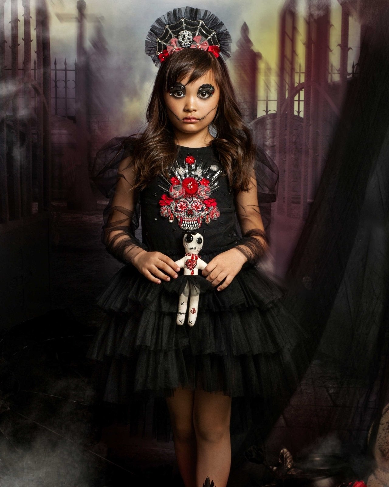 Tutu Du Monde Halloween MALVADA Tutu Dress | HONEYPIEKIDS 