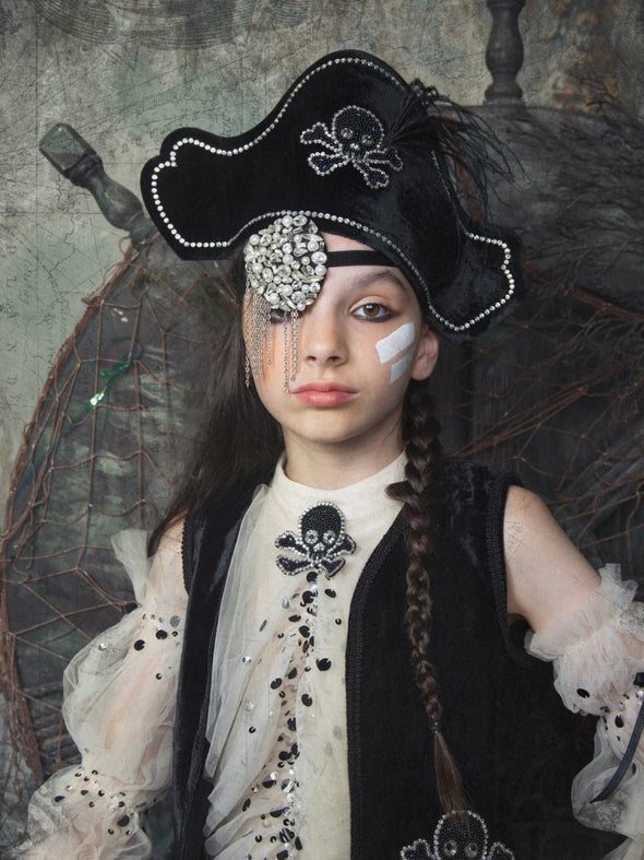 HONEYPIEKIDS | Tutu Du Monde Girls Halloween WALK THE PLANK HAT