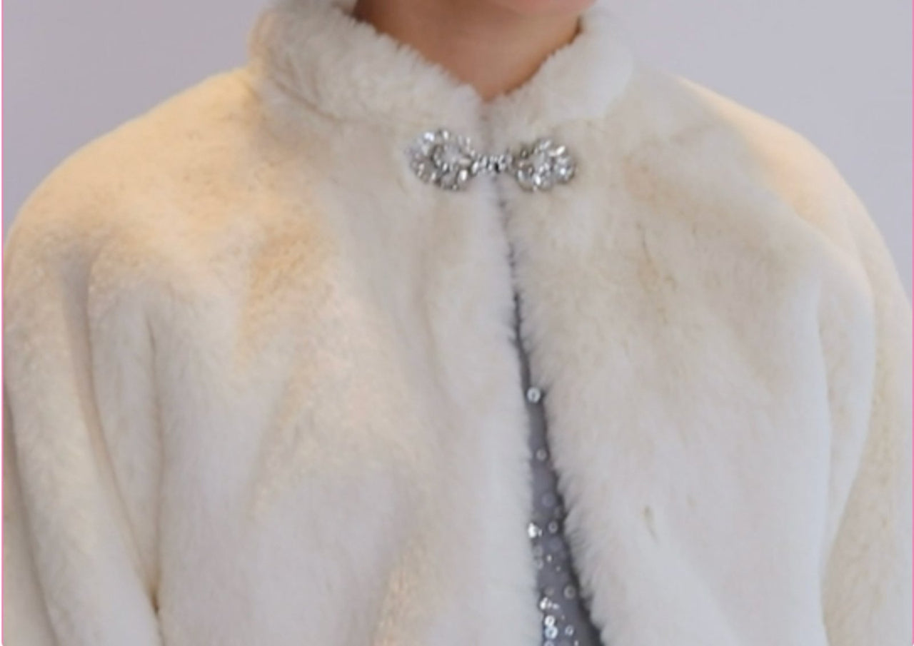 Tutu Du Monde Girls Natural Seraphina Jacket | HONEYPIEKIDS 