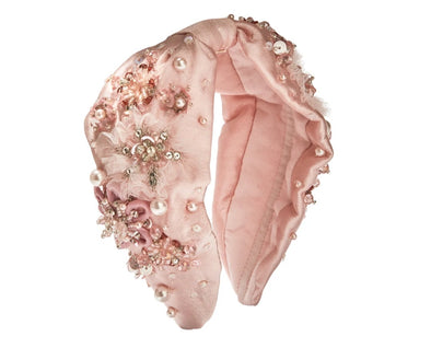 Tutu Du Monde Girls Wanderlust Headband In Porcelain Pink | HONEYPIEKIDS | Kids Boutique Clothing