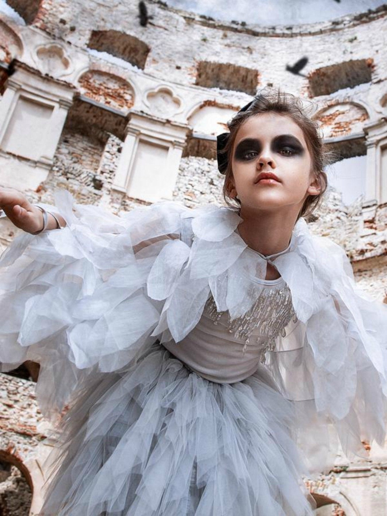 Tutu Du Monde Halloween Phantom Soiree Tutu Dress | HONEYPIEKIDS 