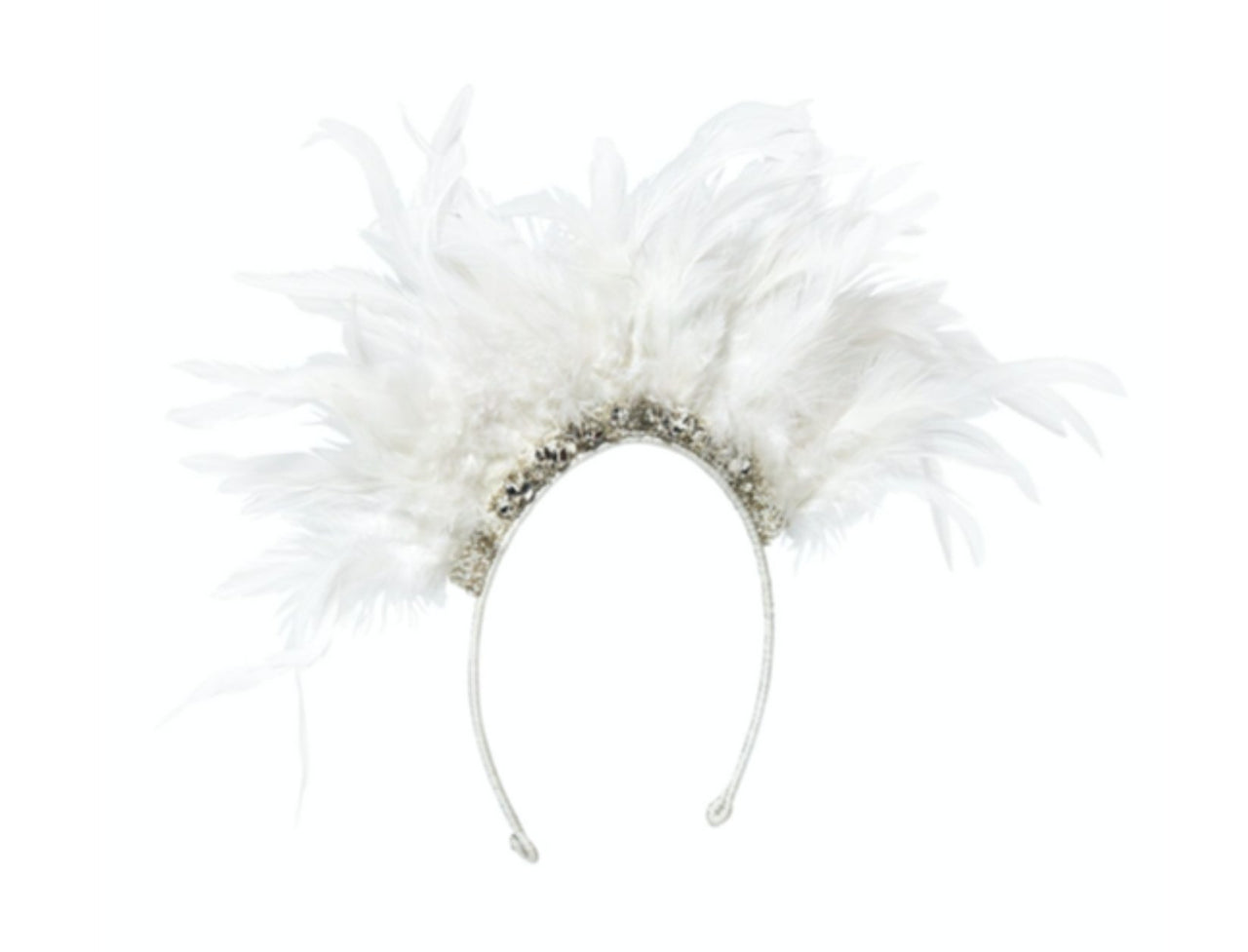 Tutu Du Monde Holiday Crown de Plume Headband - In 2 Color Choices | HONEYPIEKIDS 